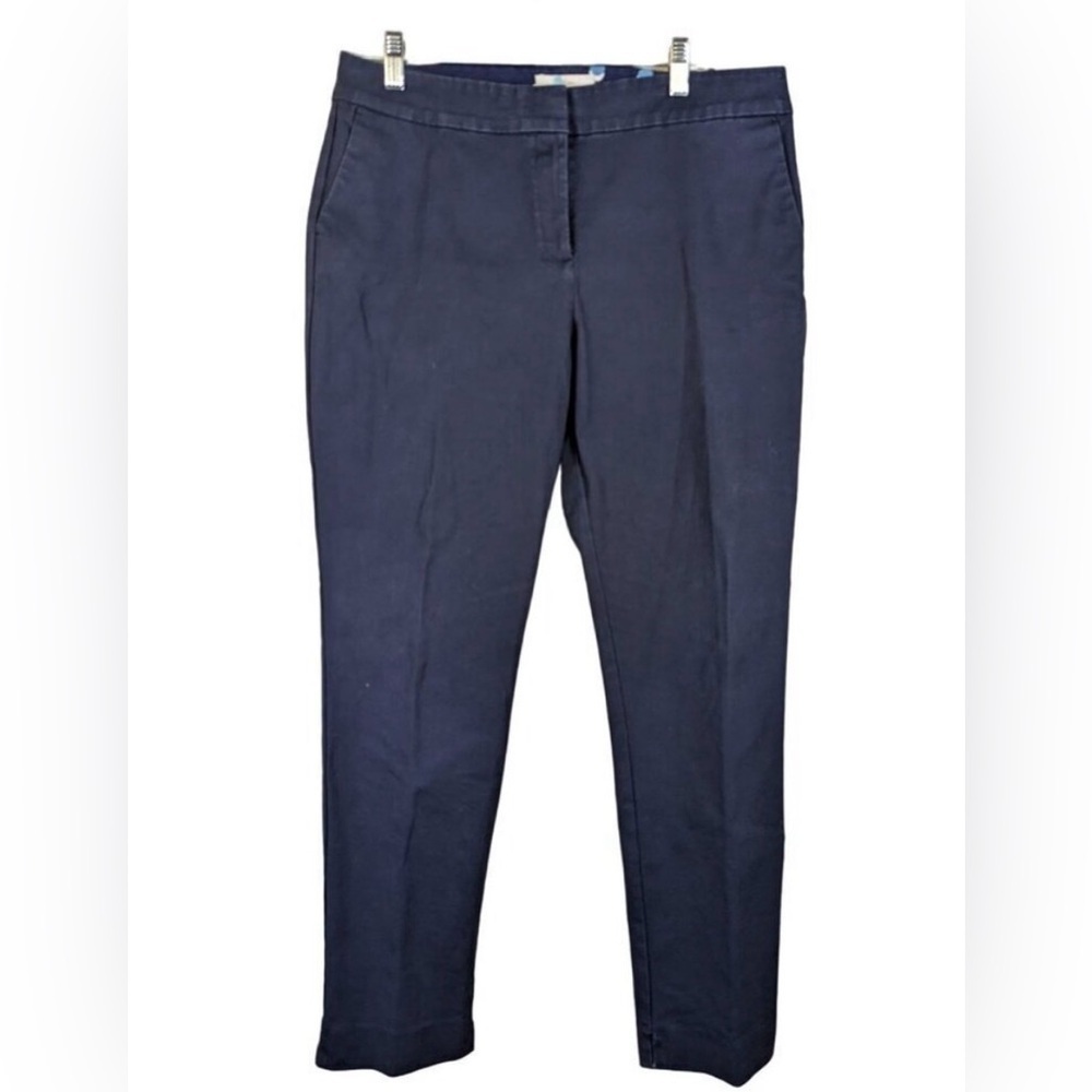 BODEN Women Pants Navy Classic Straight Career Office minimal  Size 12 Workwear